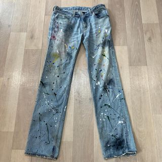 ナンバーナイン 06ss ガンズ期 ドッキング ペンキ加工 デニム レビュー