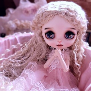 ブライス Blythe ウィッグ 9～10インチ(人形)