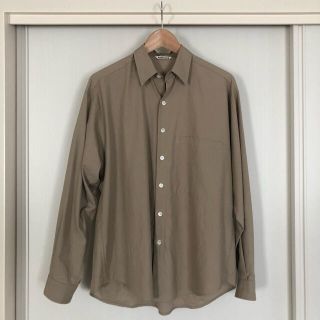 AURALEE WASHED FINX TWILL BIG SHIRTS(シャツ)