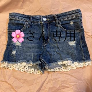 エイチアンドエム(H&M)の🌸さん専用　H&Mキッズ　デニムショートパンツ　150cm(パンツ/スパッツ)