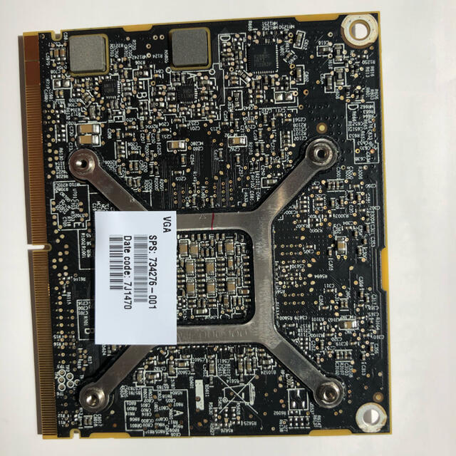 AMD Radeon HD 6750M スマホ/家電/カメラのPC/タブレット(PCパーツ)の商品写真