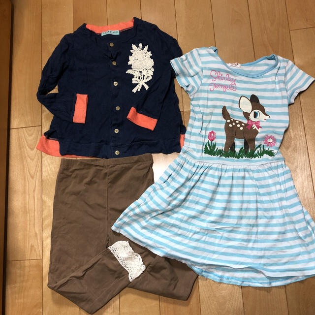 hakka kids(ハッカキッズ)の専用です　春物おまとめ キッズ/ベビー/マタニティのキッズ服女の子用(90cm~)(ワンピース)の商品写真