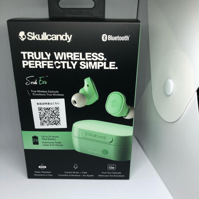 Skullcandy(スカルキャンディ)のSkullcandy Sesh Evo ワイヤレスイヤホン スマホ/家電/カメラのオーディオ機器(ヘッドフォン/イヤフォン)の商品写真