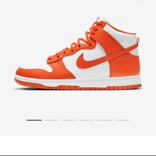 ナイキ(NIKE)のNIKE Dunk orange blaze 26.5cm(スニーカー)