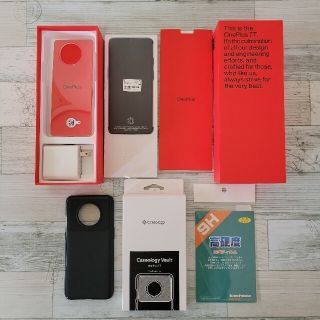 OnePlus 7T 8/128GB　グローバル版　超美品　おまけ付き(スマートフォン本体)