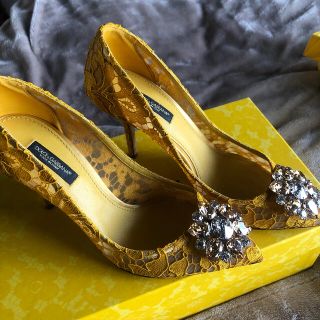 ドルチェアンドガッバーナ(DOLCE&GABBANA)の美品✨Dolce&Gabbanaレインボーシューズ(ハイヒール/パンプス)