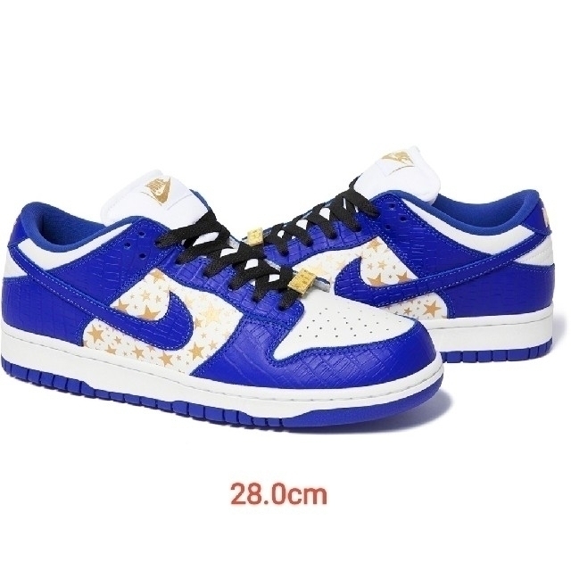 Supreme Nike sb dunk low blue 青 28.0cm