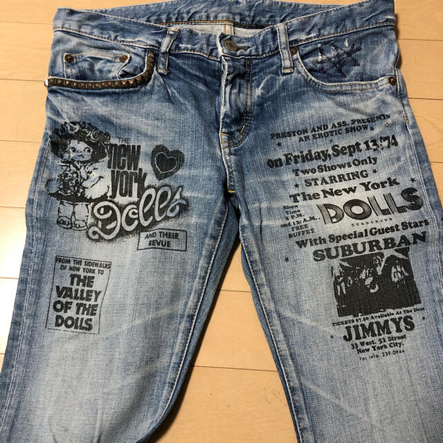 HYSTERIC GLAMOUR(ヒステリックグラマー)のヒス　ジーパン レディースのパンツ(デニム/ジーンズ)の商品写真