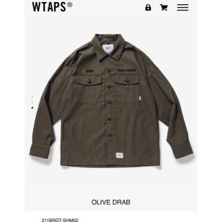 ダブルタップス(W)taps)の wtaps  BUDS / LS / COTTON. TWILL   XL(シャツ)