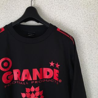 GRANDE FOOTBALL PRODUCTS ロンT 長袖Tシャツ ブラック(ウェア)