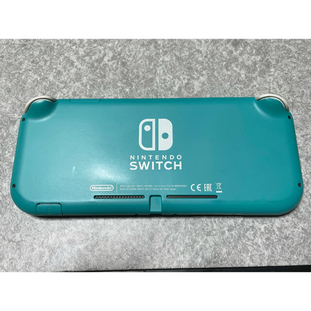 ニンテンドーSwitchライト ターコイズ 箱無し 充電器付き - www