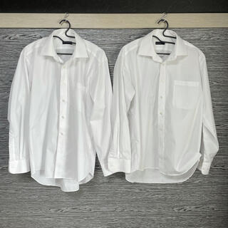 白ワイシャツ　2着セット　40-84(シャツ)