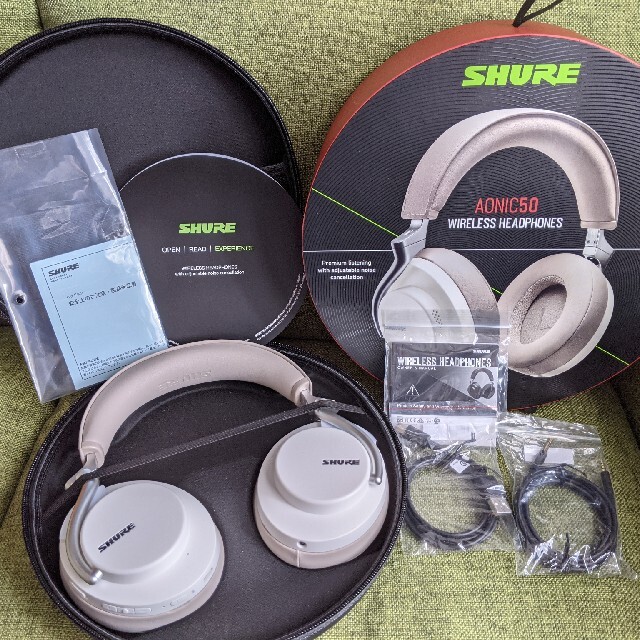 SHURE AONIC  SBH WH Aホワイト オンラインショップ .0