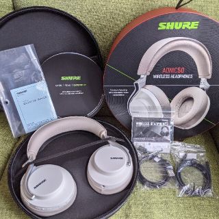 SHURE AONIC 50 (SBH2350-WH-A)(ホワイト)(ヘッドフォン/イヤフォン)