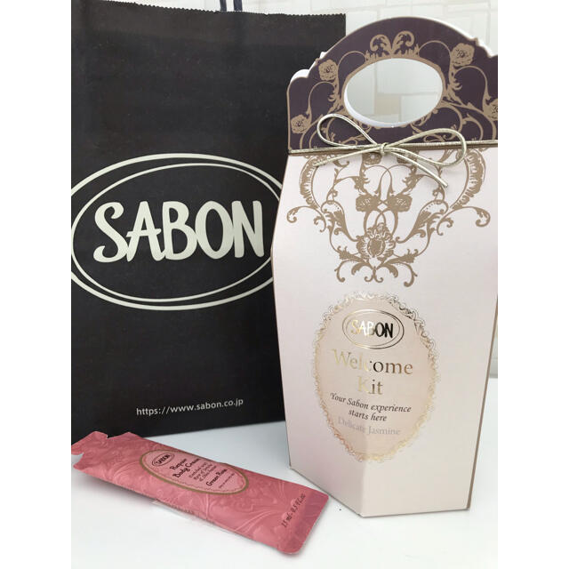 SABON(サボン)のSABON♡｢ウェルカムキット デリケートジャスミン」 コスメ/美容のボディケア(ボディスクラブ)の商品写真