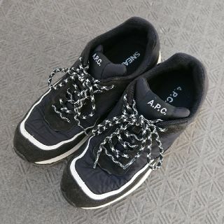 アーペーセー(A.P.C)のA.P.C SNEAKERS ハイテクスニーカー ブラック 27㎝(スニーカー)