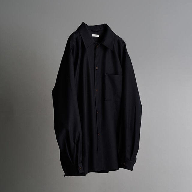 STUDIOUS(ステュディオス)のLIDNM/WOOL RAYON SLIT SHIRT（セットアップ） メンズのトップス(シャツ)の商品写真