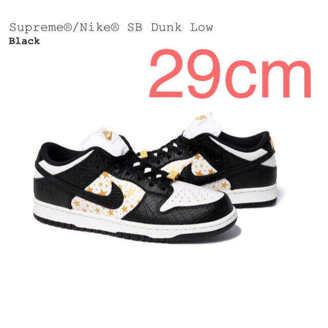 Supreme(シュプリーム)の【29cm】 Nike SB Dunk Low  ダンク ロー  SUPREME メンズの靴/シューズ(スニーカー)の商品写真