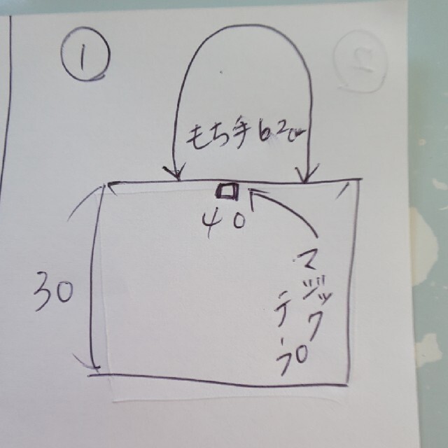 ♡ちるちる様専用♡入園グッズ　レッスンバッグ　長持ち手 ハンドメイドのキッズ/ベビー(バッグ/レッスンバッグ)の商品写真