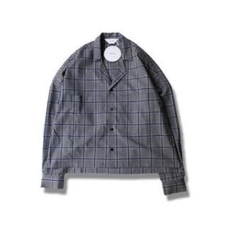 サンシー(SUNSEA)のlong sleeve open collar shirt(シャツ)