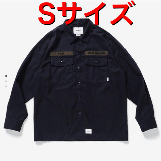 wtaps BUDS / LS / COTTON. TWILL NAVY