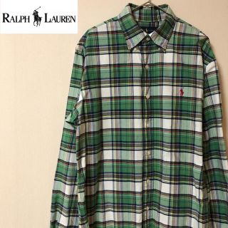 ラルフローレン(Ralph Lauren)の【大きめサイズ！】良配色!ラルフローレン B/D チェックシャツ ネルシャツ(シャツ)