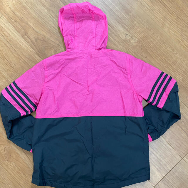 adidas(アディダス)のadidas ウインドブレーカー　上下セット キッズ/ベビー/マタニティのキッズ服女の子用(90cm~)(その他)の商品写真