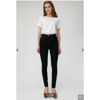 マウジー(moussy)のHW Rebirth BLACK SKINNY 25インチ(デニム/ジーンズ)