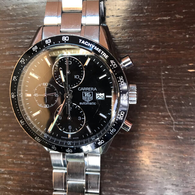 格安新品  タグホイヤー カレラ クロノグラフ キャリバー16 CV201E.BA0786 腕時計(アナログ)
