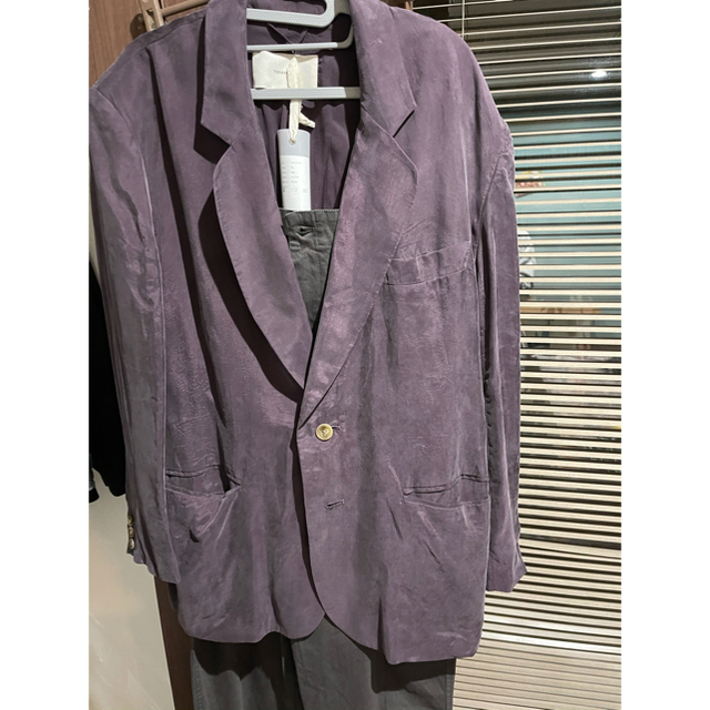 TODAYFUL(トゥデイフル)のチカ様専用todayful サテンオーバージャケット　36 レディースのジャケット/アウター(テーラードジャケット)の商品写真
