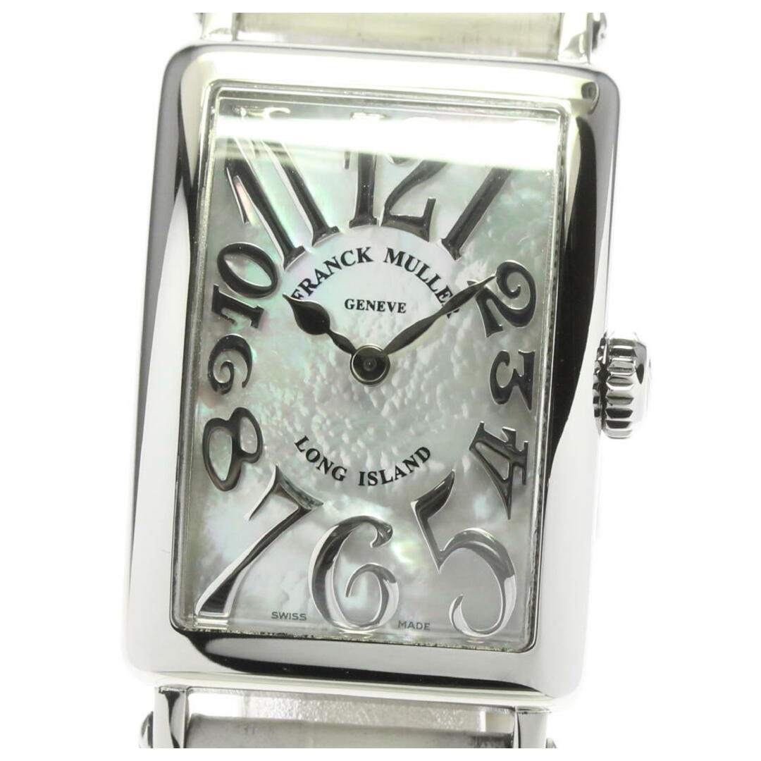 FRANCK MULLER(フランクミュラー)のフランクミュラー FRANCK MULLER 902QZRELMOP ロングアイランド クォーツ レディース 箱付き_600726 レディースのファッション小物(腕時計)の商品写真