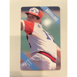 カルビー(カルビー)のプロ野球カード　野茂英雄(スポーツ選手)