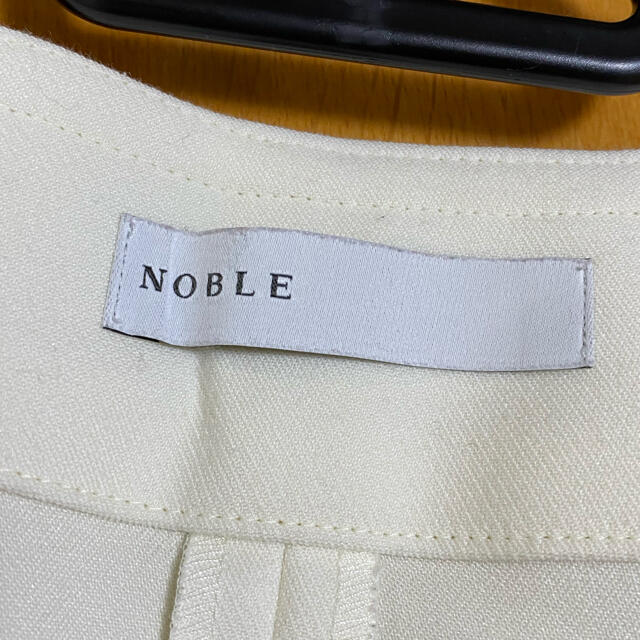 Noble(ノーブル)のNOBLE T/Cダブルクロスフープジップタイトスカート レディースのスカート(ひざ丈スカート)の商品写真