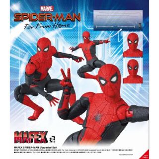 メディコムトイ(MEDICOM TOY)のMAFEX スパイダーマン　ファーフロームホーム　アップグレードスーツ(アメコミ)