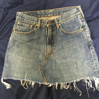 リーバイス(Levi's)のLEVI’S デニムスカート(ひざ丈スカート)