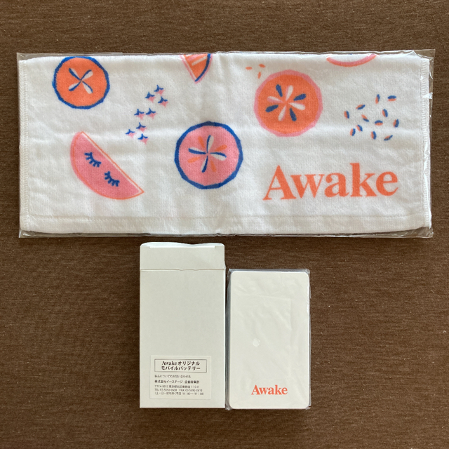 AWAKE(アウェイク)のAwakeヘアシャンプー&コンディショナー&ノベルティグッズ コスメ/美容のキット/セット(サンプル/トライアルキット)の商品写真