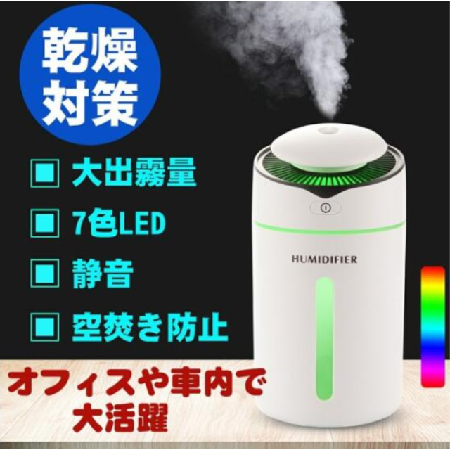 小型 除菌 空気清浄器　カラー4種 スマホ/家電/カメラの生活家電(空気清浄器)の商品写真