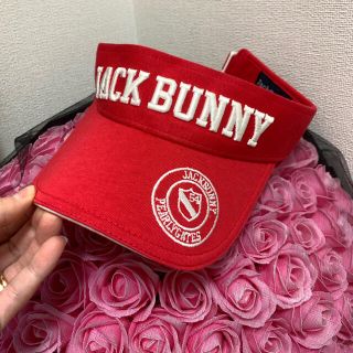 パーリーゲイツ(PEARLY GATES)のJACK BUNNY🌸サンバイザー(ウエア)