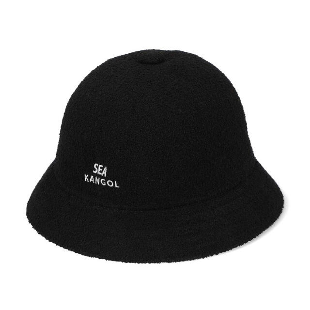 KANGOL(カンゴール)のKANGOL × WDS BERMUDA CASUAL﻿ BLACK KG-01 メンズの帽子(ハット)の商品写真