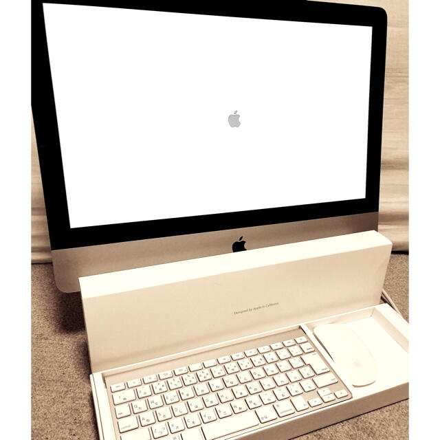 iMac Mid2011 画面21.5インチ（ケーブル、キーボード・マウスあり）Apple