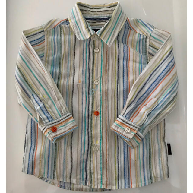 Paul Smith(ポールスミス)のポールスミス シャツ コットン 綿100% Paul Smith ブラウス キッズ/ベビー/マタニティのベビー服(~85cm)(シャツ/カットソー)の商品写真