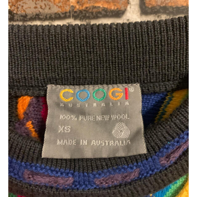 COOGI(クージー)のCOOGI クージー 3Dニット マルチカラー メンズのトップス(ニット/セーター)の商品写真