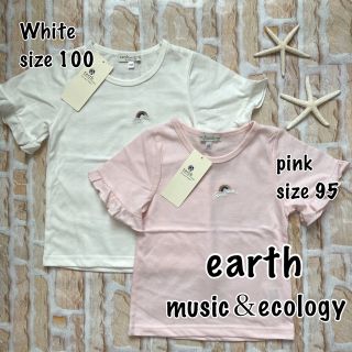 アースミュージックアンドエコロジー(earth music & ecology)の〓earth music＆ecology トップス　ピンク〓　専用！(Tシャツ/カットソー)