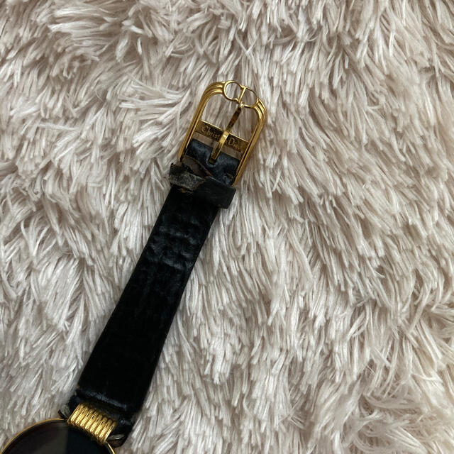Christian Dior(クリスチャンディオール)のクリスチャン　ディオール　時計　ブラック レディースのファッション小物(腕時計)の商品写真