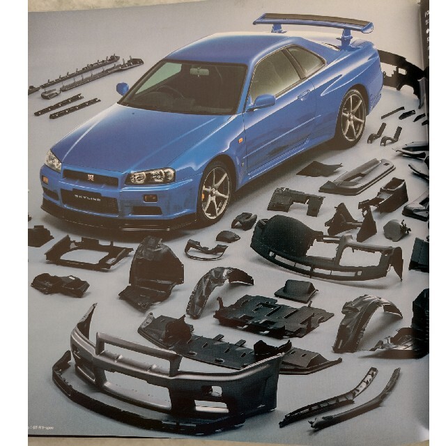 R34スカイラインGTR カタログ
