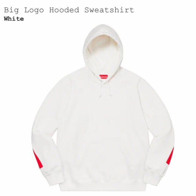 Sサイズ  Supreme Big Logo Hooded Sweatshirt