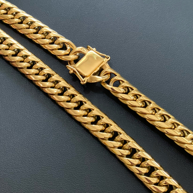 喜平ネックレス チェーン 18kゴールド ステンレス 50cm 11mm の通販 By カタリナ S Shop ラクマ 喜平ネックレス チェーン 18kゴールド ステンレス 50cm 11mm の通販 By カタリナ S Shop ラクマ