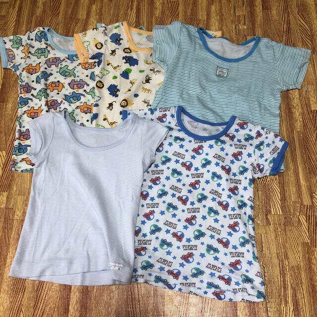 半袖肌着90 キッズ/ベビー/マタニティのキッズ服男の子用(90cm~)(下着)の商品写真