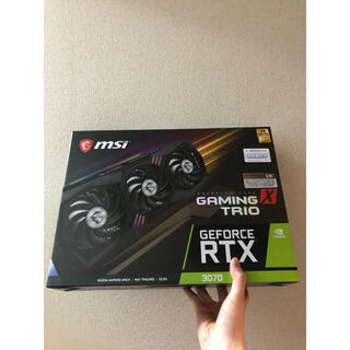 MSI GeForce RTX3070 GAMING X TRIO(PCパーツ)