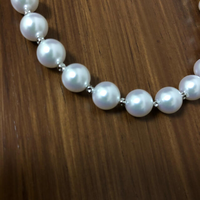 Needles(ニードルス)のパールメタルネックレス　pearl metal necklace メンズのアクセサリー(ネックレス)の商品写真